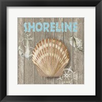 High Tide Shoreline II Framed Print