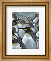 Framed Colony of Penguins II