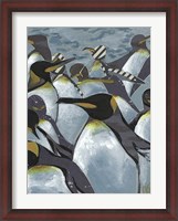 Framed Colony of Penguins II