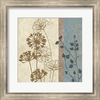 Framed 'Dandelion Family II' border=