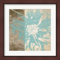 Framed Flower Flake I