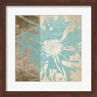 Framed 'Flower Flake I' border=