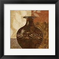 Framed Ethnic Vase III