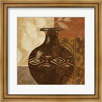 Framed Ethnic Vase III