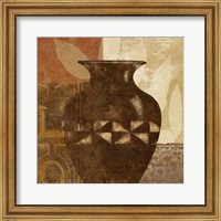 Framed Ethnic Vase IV