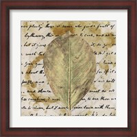 Framed Earth Leaf II