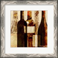 Framed Smokey Wine IV