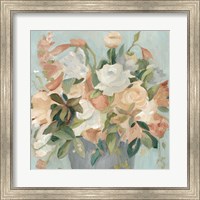 Framed Soft Pastel Bouquet II