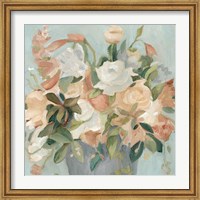 Framed Soft Pastel Bouquet II