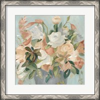 Framed Soft Pastel Bouquet II