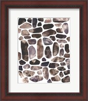 Framed 'Stepping Stones II' border=