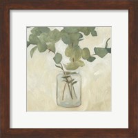 Framed 'Greenery Still Life II' border=