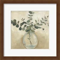 Framed 'Greenery Still Life III' border=