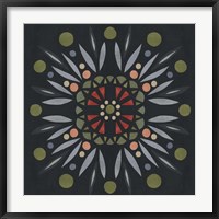 Framed Folk Mandala II