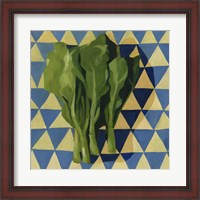 Framed Geo Veggies I