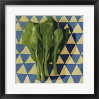 Geo Veggies I Framed Print