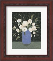 Framed Mason Jar Bouquet I