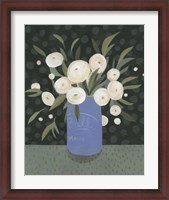 Framed Mason Jar Bouquet I