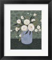 Framed Mason Jar Bouquet III