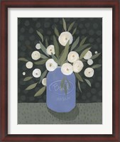 Framed Mason Jar Bouquet II