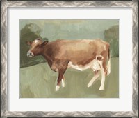 Framed Bovine Field I