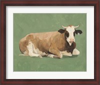 Framed How Now Brown Cow II