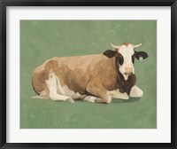 Framed How Now Brown Cow II