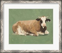 Framed How Now Brown Cow II