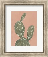 Framed Coral Cacti I