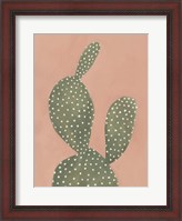 Framed Coral Cacti I