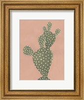 Framed Coral Cacti II