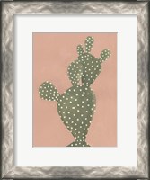 Framed Coral Cacti II