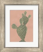 Framed Coral Cacti II