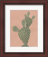 Framed Coral Cacti II