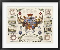 Framed Baronagium Genealogicum