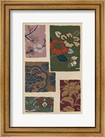 Framed Japanese Textile Design II