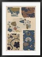 Framed Japanese Textile Design VIII