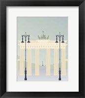 Framed Travel Europe--Brandenburger