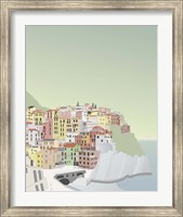 Framed Travel Europe--Manarola