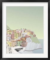 Framed Travel Europe--Manarola