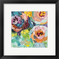 Framed 'Bold Blooms I' border=