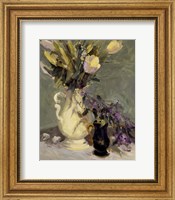 Framed Tulips & Lavender
