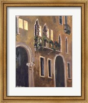 Framed 'Scenic Italy VI' border=