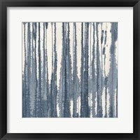 Framed 'Indigo Muse II' border=