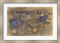 Framed Violet Inclusion I