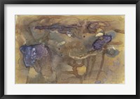 Violet Inclusion I Framed Print