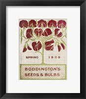 Framed 'Flower Seed Packs II' border=