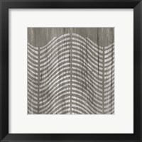 Framed 'Weathered Wood Patterns X' border=