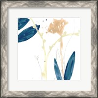 Framed 'Botany Gesture VII' border=