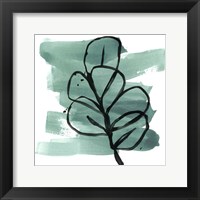 Framed 'Tropical Sumi-e V' border=